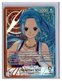 One Piece TCG - Nefeltari Vivi EB03-001 (Alt Art Leader) - Heroines Ed - English - Image 1
