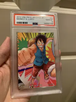 PSA 10 2012 ONE PIECE AR CARDDASS FORMATION 02 MONKEY D. LUFFY 47 - Image 2