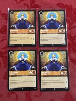 4x Disney Lorcana Fabled - The Queen - Regal Monarch - 7/204 x4 - Image 1
