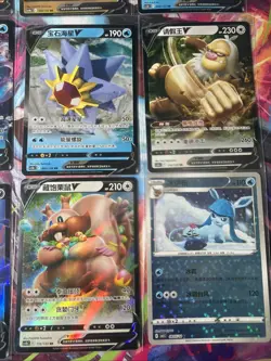 Pokemon 16 Card Lot nm V Max Mega Amazing Ex HOLO Rare Hits Only C82 - Image 4