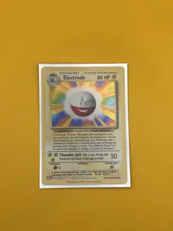 Electrode 011/034 Trading Card Game Classic Holo US Seller - Image 1