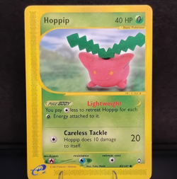 Pokemon Hoppip Aquapolis 2002 Regular Card 83/147 Common Basic HP40 English TCG - Image 1