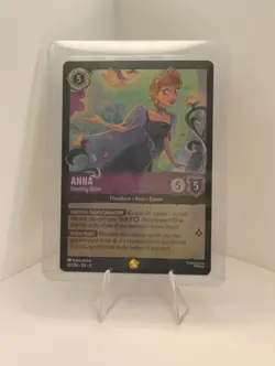 Disney Anna-Soothing Sister Foil 50/204 Amethyst 5/5 English Card - Image 1
