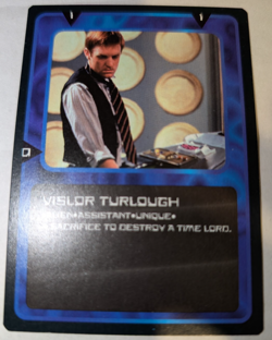Vislor Turlough - Doctor Who - Collectible Card Game - CCG - Image 1