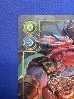 Riftbound METAL Card - Ornn Fire Below The Mountain - Vegas Prize Wall Exclusive - Image 5