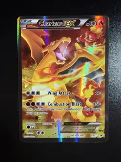 Pokemon TCG Charizard EX XY121 Promo Holo 180 HP Basic XY Card - Image 1