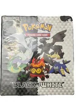Pokemon TCG Black & White Ultra Pro 3 D Ring Card Binder no cards 2011 rare VTG - Image 1