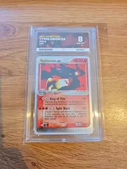 Pokemon EX Sandstorm Trading Card Typhlosion EX 99/100 Ace 8 - Image 1