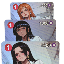 3×One Piece Doujin Card Student Uniform Goddess Stroy Waifu Custom DIY Holo - Image 1