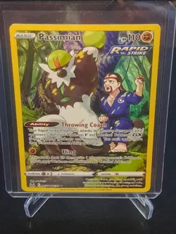 Passimian TG08/TG30 Silver Tempest NM Full Art Pokemon Card - Image 1
