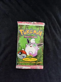 Pokemon Jungle First Edition Booster Pack Factory Sealed, Unweighed - Image 1