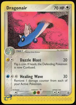 Dragonair 14/97 LP Dragon Rare Pokemon - Image 1