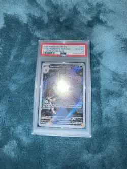 2025 POKEMON DRI EN-DESTINED RIVALS #199 TEAM ROCKET'S WEEZING PSA 10 - Image 1