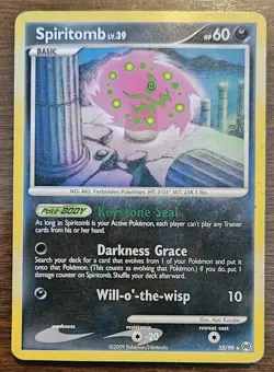 Spiritomb 32/99 Pokemon Rare Arceus Card MP - Image 1