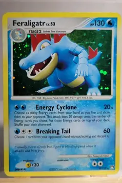 Pokemon Feraligatr Mysterious Treasures Holo Rare 8/123 130 HP Card Pokemon TCG - Image 1