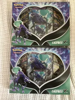 Pokemon TCG Shadow Rider Calyrex V Box New Factory Sealed X2 - Image 1