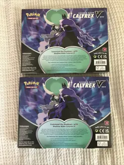 Pokemon TCG Shadow Rider Calyrex V Box New Factory Sealed X2 - Image 2