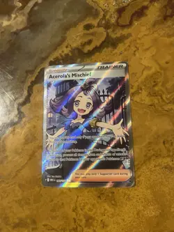 Pokemon Acerola's Mischief 165/132 Me01: Mega Evolution Ultra Rare Full Art Holo - Image 2