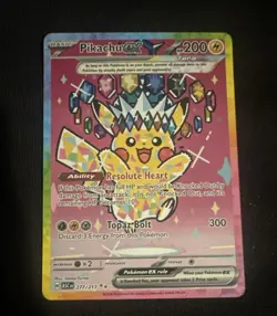 Pokemon Pikachu ex - 277/217 - ME: Ascended Heroes (ASC) - Image 1