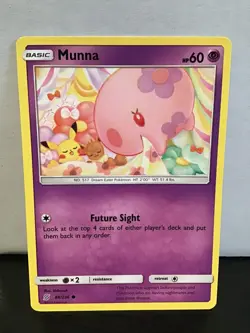 Munna 88/236 Common Pokemon Unified Minds - Image 1