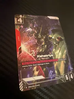 Kshatriya Alternate Art Foil - GD01-044 LR+ NM - Gundam TCG Card Game - Image 3