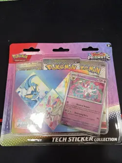 Pokemon TCG Prismatic Evolutions Tech Sticker Collection Sylveon - Image 1