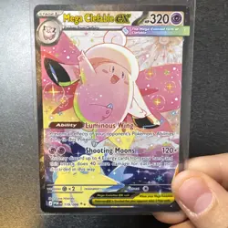 Mega Clefable Ex 119/88 Special Illustration Rare SIR Pokemon Perfect Order NM - Image 2