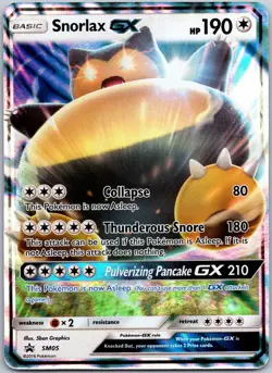 Snorlax GX SM05 Sun & Moon Promos MP - Image 1