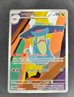 Pokemon Drakloak Illustration Rare Holo 248/217 ME Ascended Heroes NM TCG - Image 1