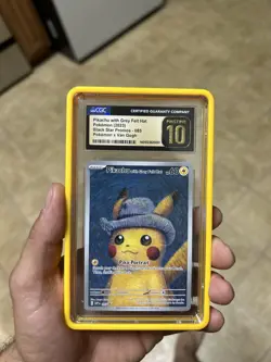Pokemon Pikachu with Grey Felt Hat 085 Scarlet & Violet Promo CGC 10 2023 - Image 1