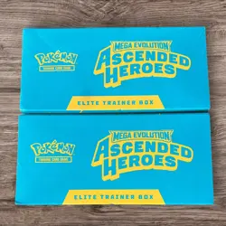Pokemon Mega Evolution Ascended Heroes Elite Trainer Box ETB - Sealed Lot Of 2 - Image 3
