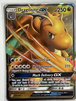 Pokemon Dragonite GX 152/236 Ultra Rare Holo 250 HP SM-Unified Minds - Image 1