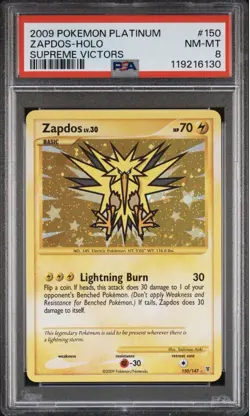 2009 Pokemon Platinum Zapods Holo Supreme Victors #150 - Image 1