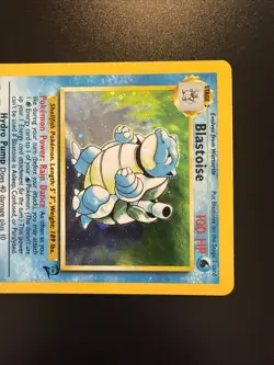 Blastoise 002/130 Base Set 2 Holo Pokemon - Image 3