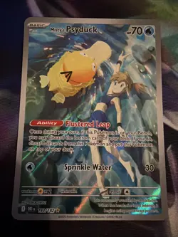 Misty's Psyduck 193/182 Sv10: Destined Rivals Illustration Rare Pokemon NM - Image 1
