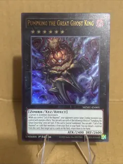 Yu-Gi-Oh Pumpking The Great Ghost King MZMU-EN005 Ultra Rare 1st Edition NM - Image 1