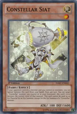 Constellar Siat - HA07-EN041 - Super Rare - Unlimited Edition - Lightly Played - - Image 1
