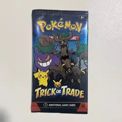 Pokemon TCG Halloween Trick or Trade 3-Card Pack BOOster Bundle 2022/23/24 Cards - Image 1