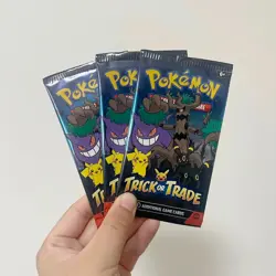 Pokemon TCG Halloween Trick or Trade 3-Card Pack BOOster Bundle 2022/23/24 Cards - Image 2