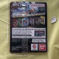 Bandai One Piece Card Game Monkey D. Luffy Leader Card EB02-010 - Image 2