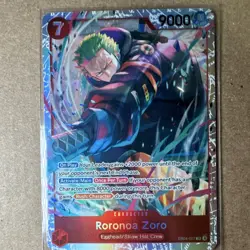 One Piece CCG Adventure on Kami’s Island Roronoa Zoro SR Foil EN EB04-007 - Image 3