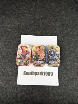 One Piece Mini-Tin Vol 2 Pack Art Set of 3 | TS-02 OP-13 | BRAND NEW SEALED 🔥🔥 - Image 1