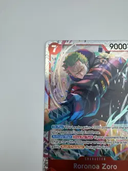 One Piece OP15 Roronoa Zoro EB04-007 SR - Adventure On Kami’s Island English - Image 2