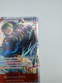 One Piece OP15 Roronoa Zoro EB04-007 SR - Adventure On Kami’s Island English - Image 3