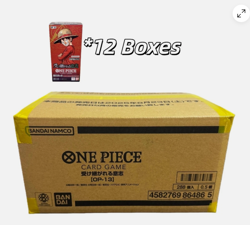One Piece Card Game Carrying On His Will OP-13 Sealed Case (12 Box) Japanese NEW - Image 3