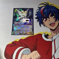 Disney Lorcana TCG Tinker Bell Snowflake Collector Set Championship Foil Card - Image 1