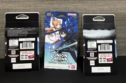 Union Arena English TCG -Sword Art Online -Lot Of 3 Pack [12 Cards Each] - Image 3