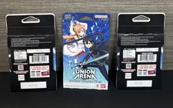 Union Arena English TCG -Sword Art Online -Lot Of 3 Pack [12 Cards Each] - Image 4