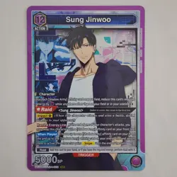 Union Arena Solo Leveling Sung Jinwoo UE17BT/SLG-1-022 SR 2026 NM - Image 1