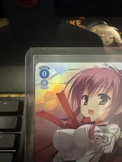 Signed Weiss Schwarz Rose YUZU SOFT OS01/R01-078SP SP Rio - Image 2